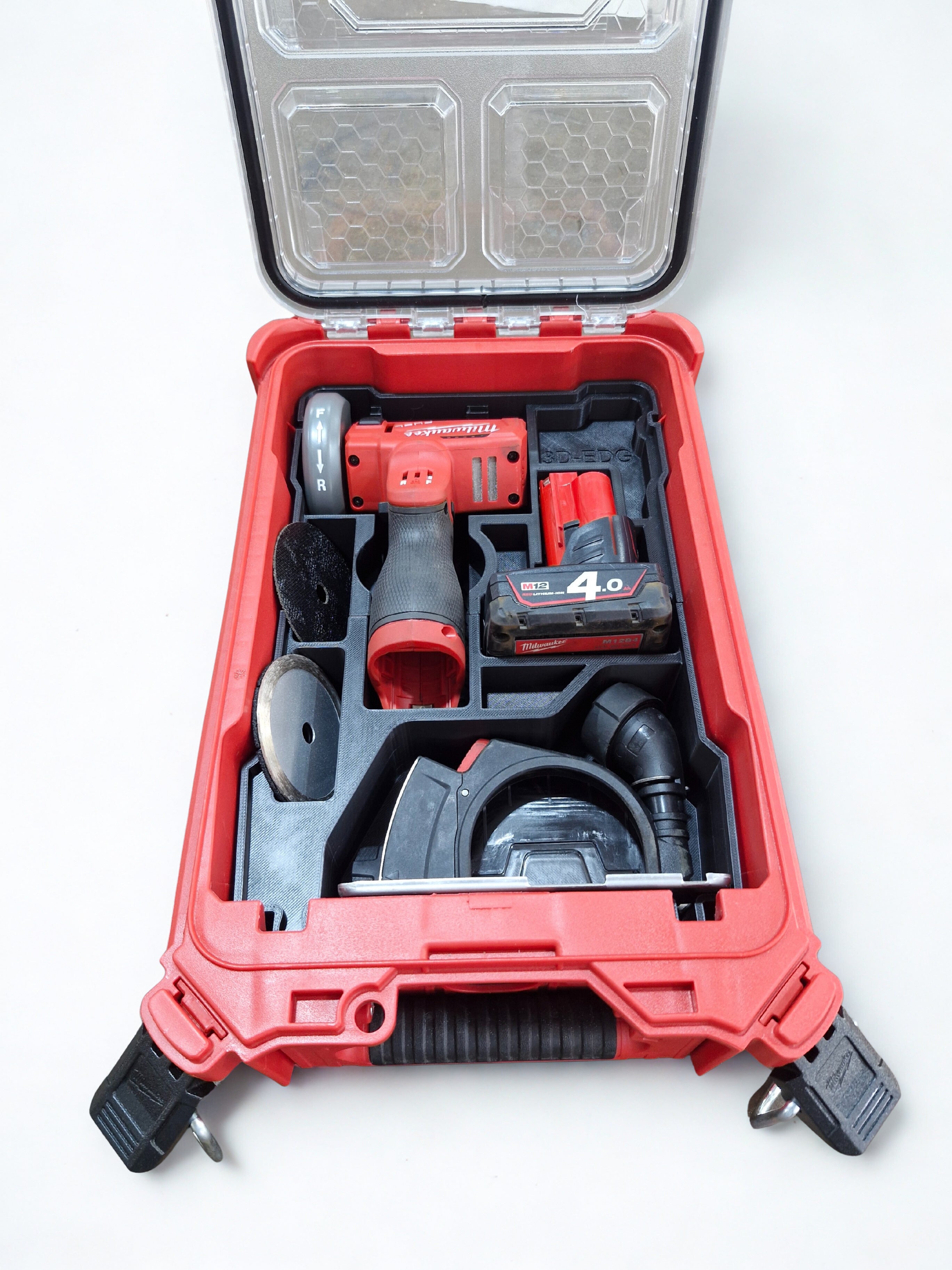 Milwaukee M12 Cut off tool - Organizer for Packout 8435