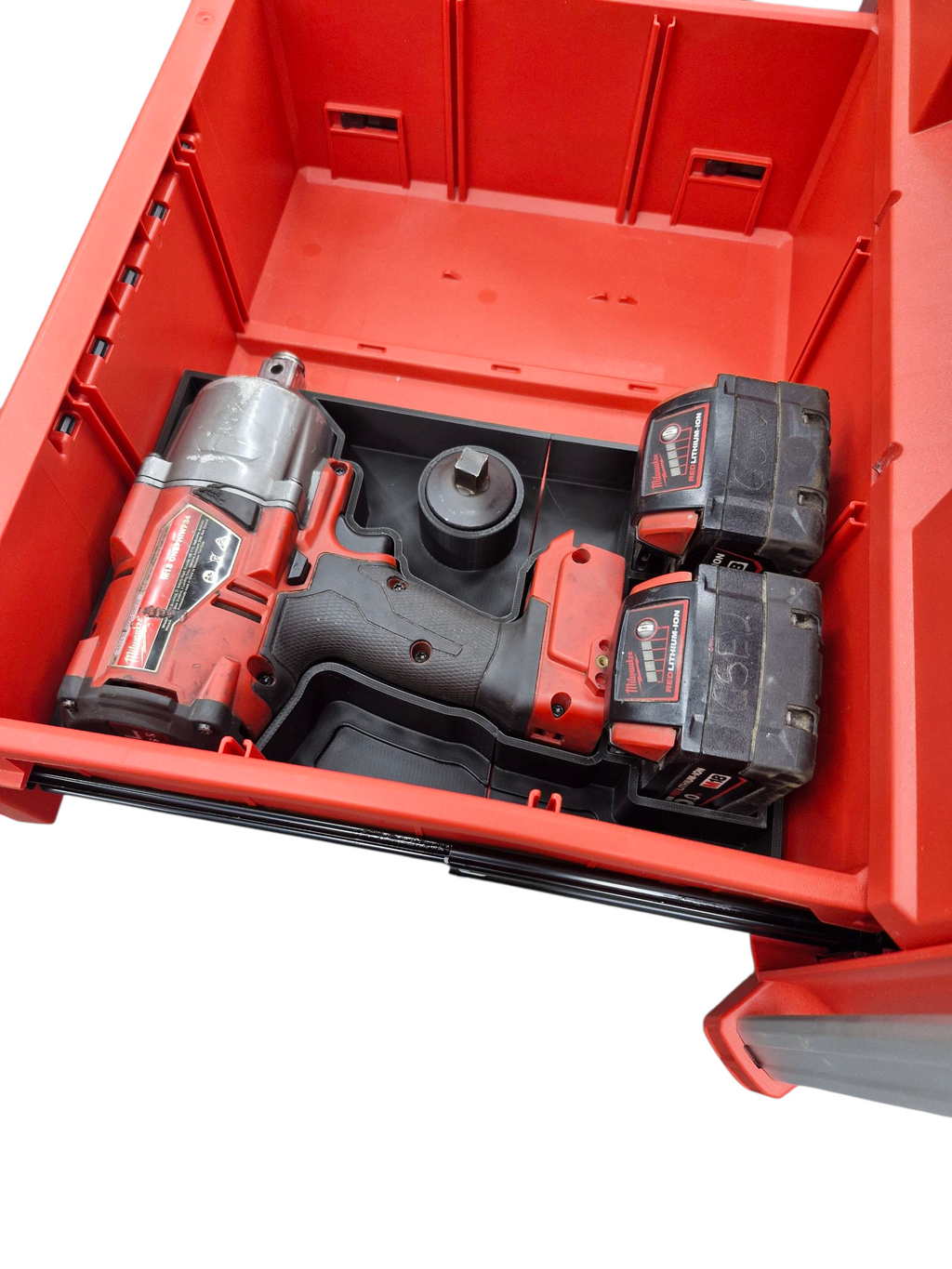 Milwaukee Packout insert for M18 FUEL 3/4 impact Organizer