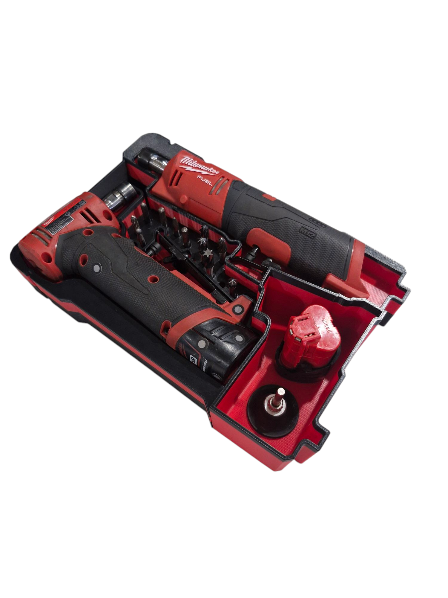 Milwaukee M12 Die Grinder Set Insert for Packout Organizer