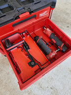 Milwaukee M12 FUEL Die Grinder set Insert for 3 Draw Packout - Organizer