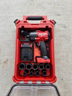Milwaukee M18 FUEL Mid-Torque Impact + SAE Socket Organiser Insert