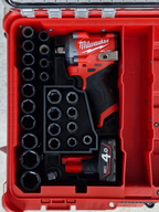 Milwaukee M12 1/2" Stubby impact Insert - Organizer for packout 8430