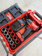 Milwaukee M18 FUEL Mid-Torque Impact + 11 or 9 pce Lug Nut Insert