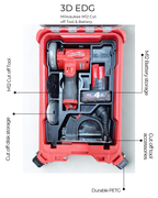 Milwaukee M12 Cut off tool - Organizer for Packout 8435