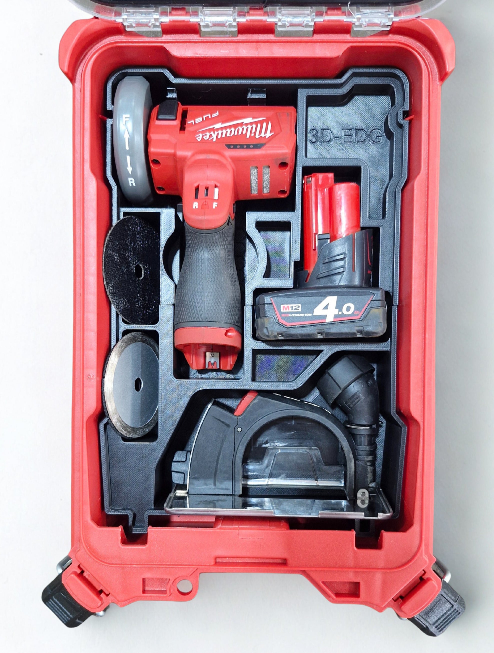 Milwaukee M12 Cut off tool - Organizer for Packout 8435