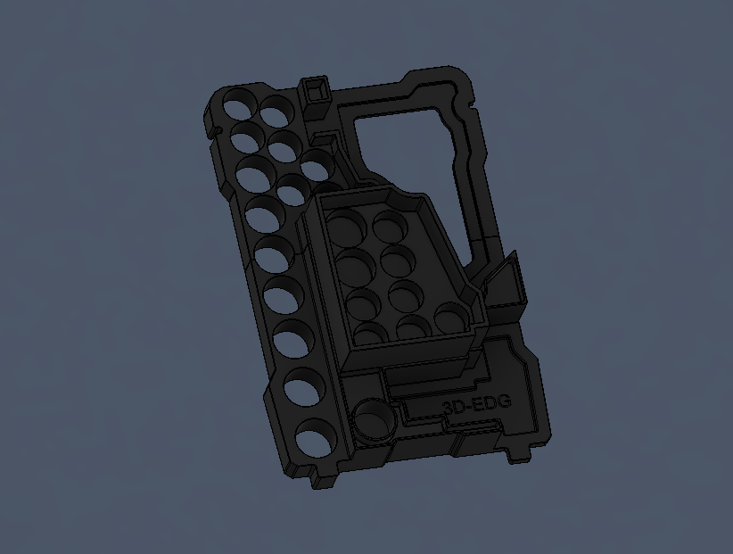 Milwaukee M12 Stubby Impact + Socket Insert - Organizer for Packout 8435