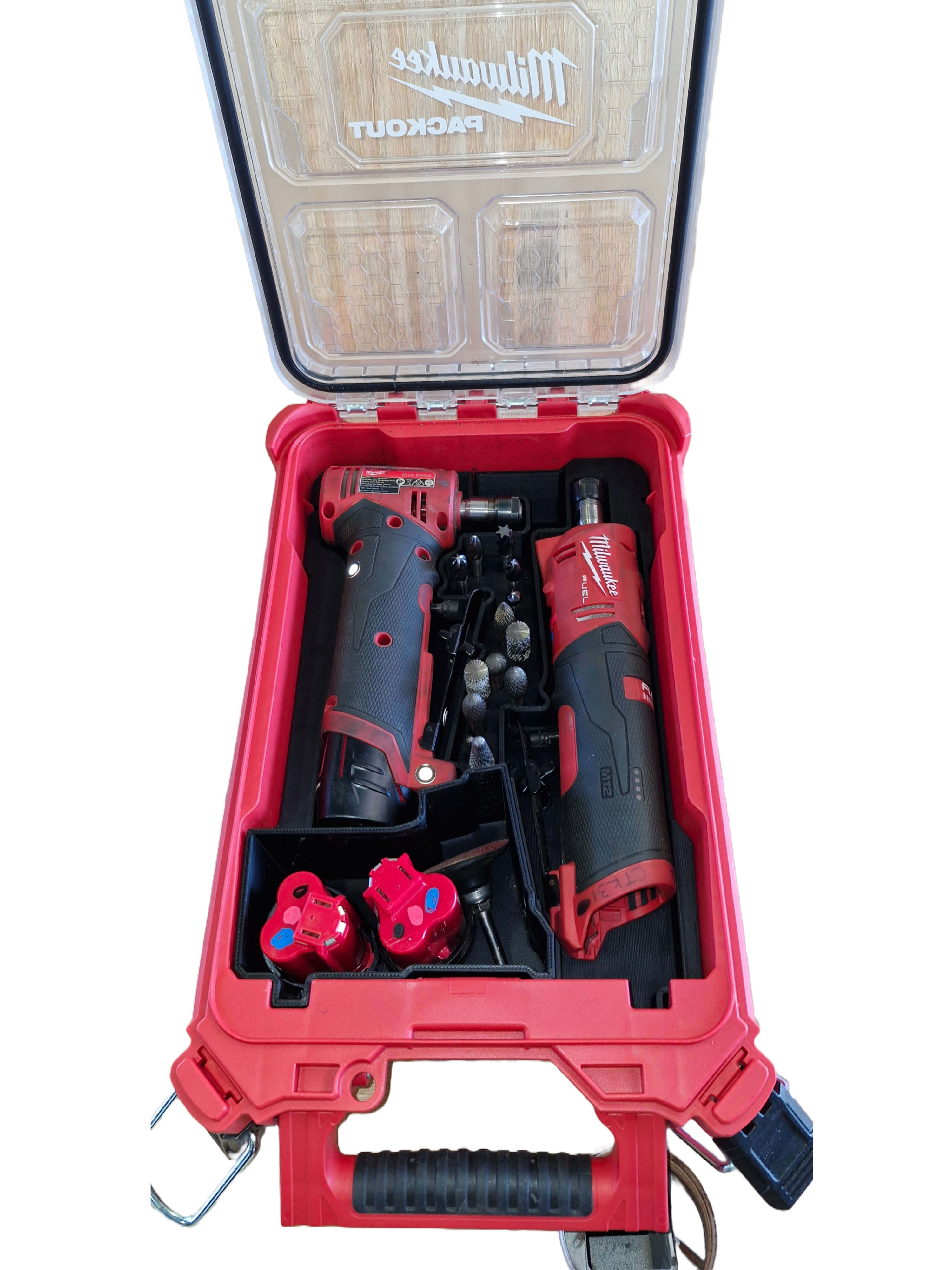 Milwaukee M12 Die Grinder Set Insert for Packout Organizer
