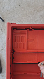 Milwaukee M12 FUEL Die Grinder set Insert for 3 Draw Packout - Organizer