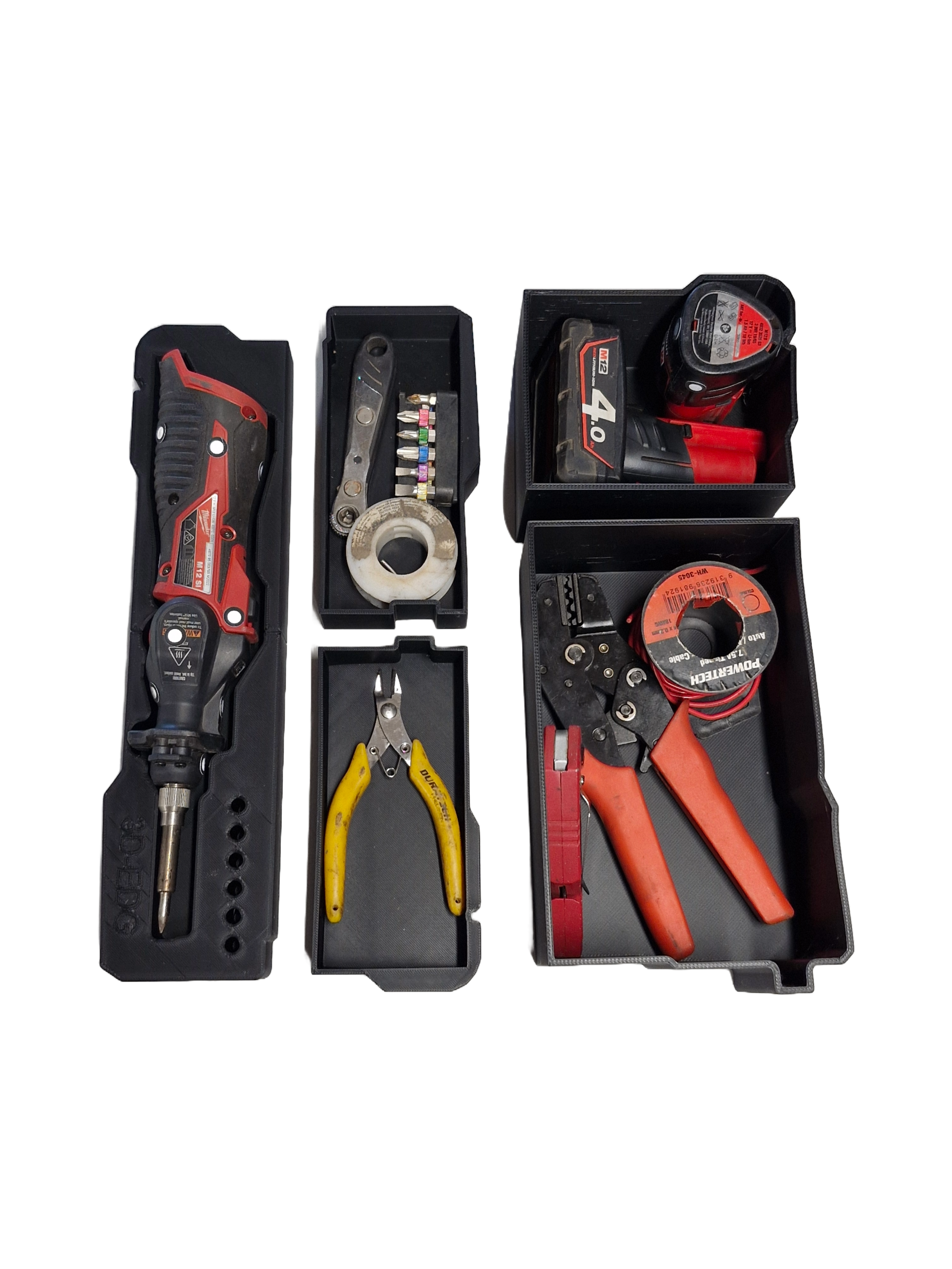 M12 Soldering Iron Insert Milwaukee Packout Organiser